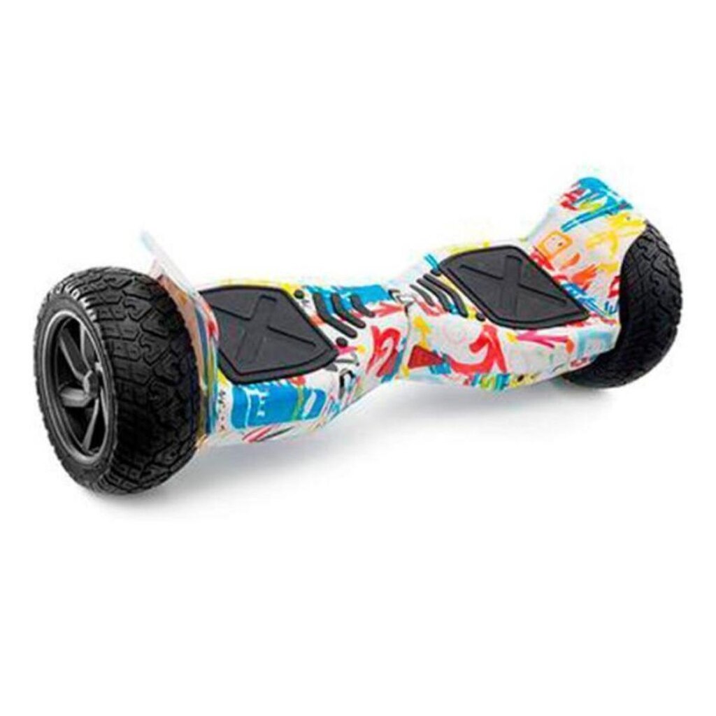 Hoverboard Skate Elétrico Original 8.5 Offroad Led Bluetooth Grafite Brinovar