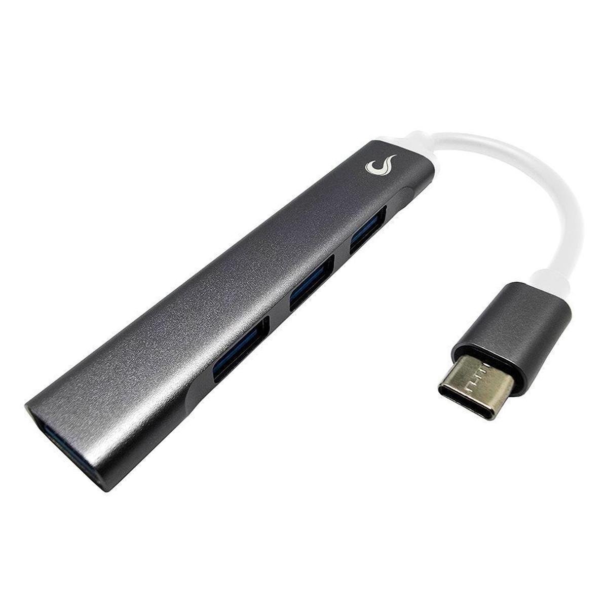 HUB Rise Mode 02 USB-C 3.0, para 3x USB 2.0 e 1x USB 3.0, - RM-HUB-02 Menor preço em HUB Rise Mode 02 USB-C 3.0, para 3x USB 2.0 e 1x USB 3.0, - RM-HUB-02