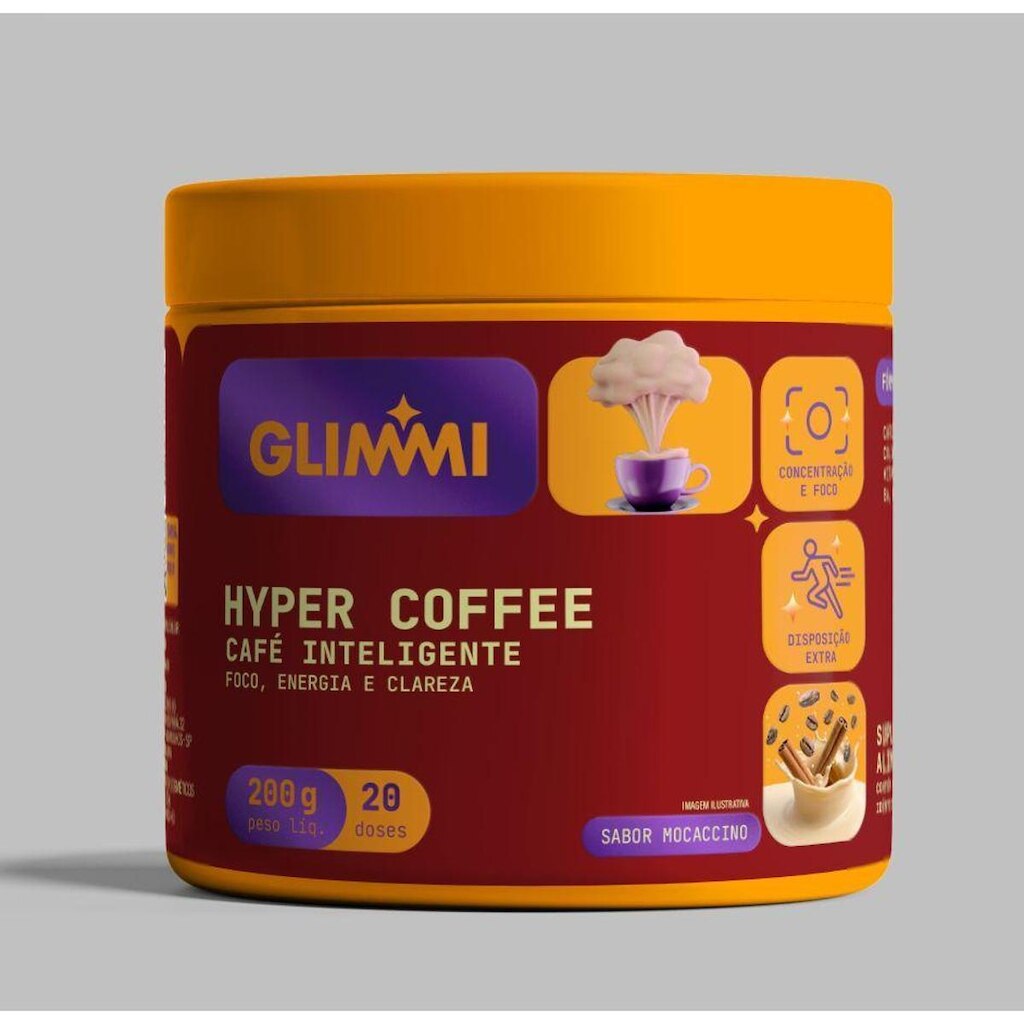 Hyper Coffee Mocaccino   200g –   Café Inteligente - Glimmi