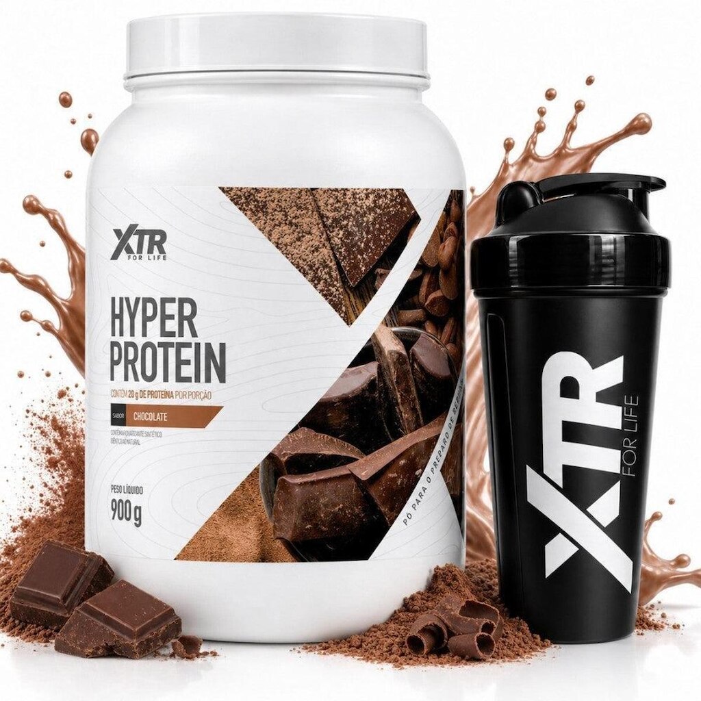 HYPER WHEY 100 900g CHOCOLATE XTR For Life