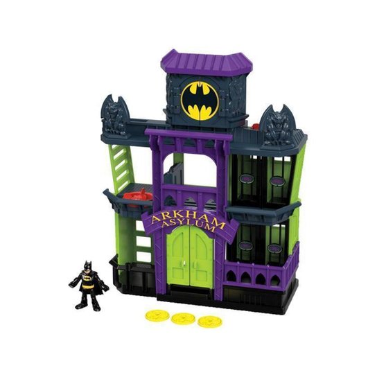 Imaginext DC Super Amigos Arkham - Colorido Menor preço em Imaginext DC Super Amigos Arkham - Colorido