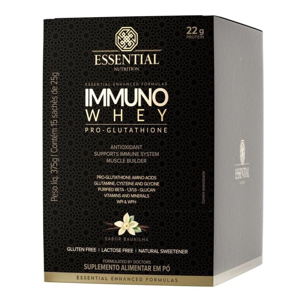 Immuno Whey Display 15 Sachês Essential Nutrition