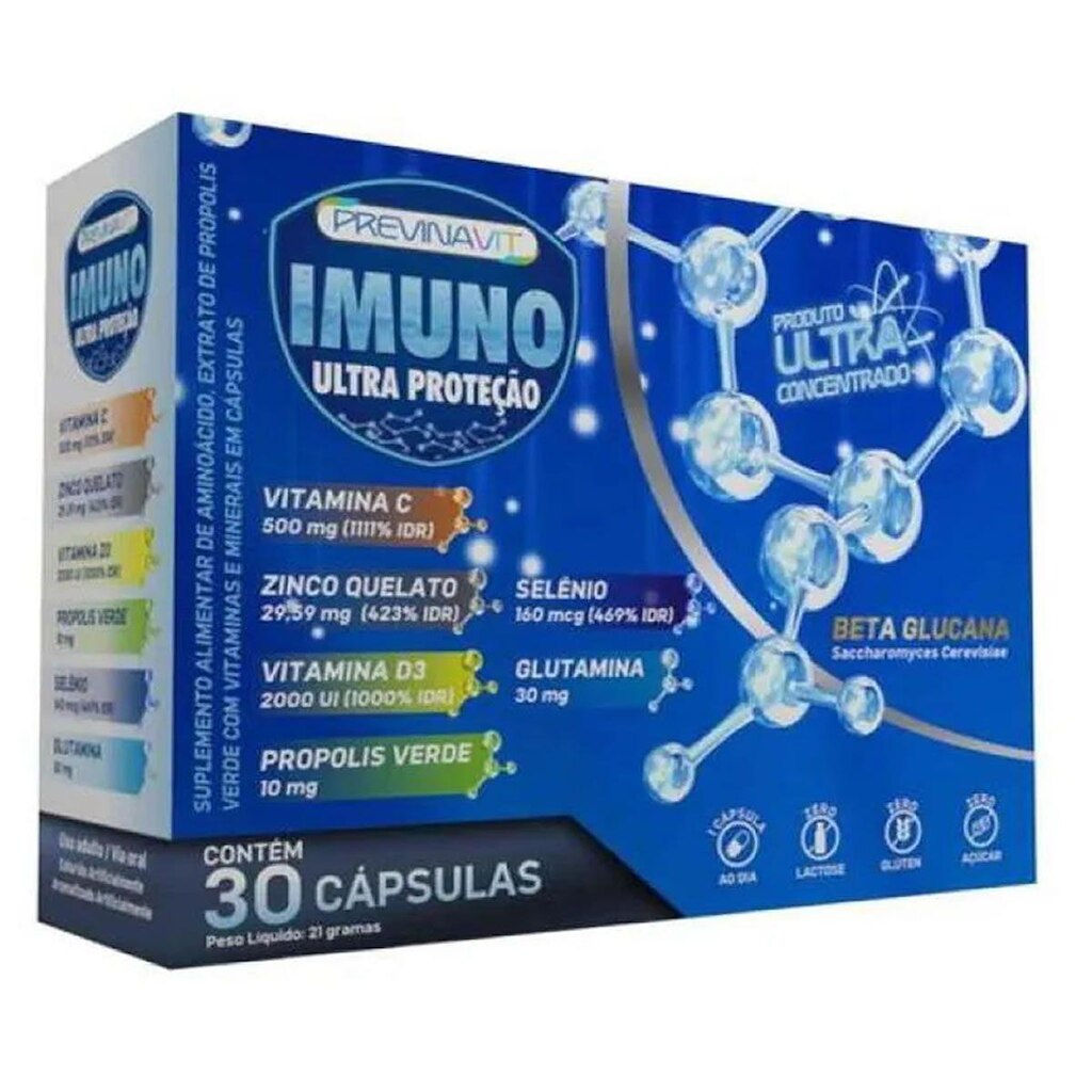 Imuno Ultra Proteção - 30 Capsulas - IDN Labs