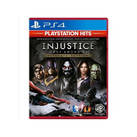 Injustice Gods Among Us Ultimate Edition Para Ps4 Azul Netshoes