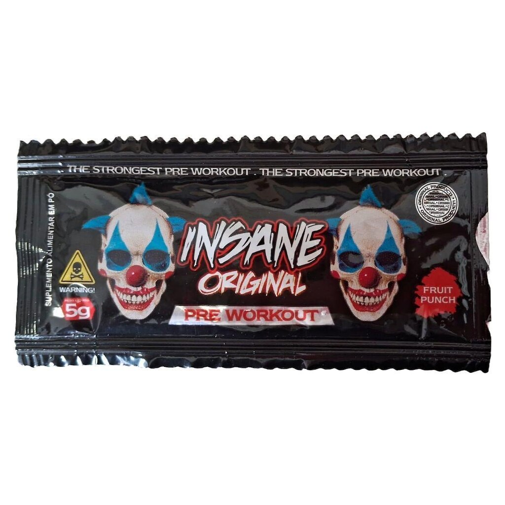 Insane Original - 1 Sachê de 5g Fruit Punch - Demons Lab