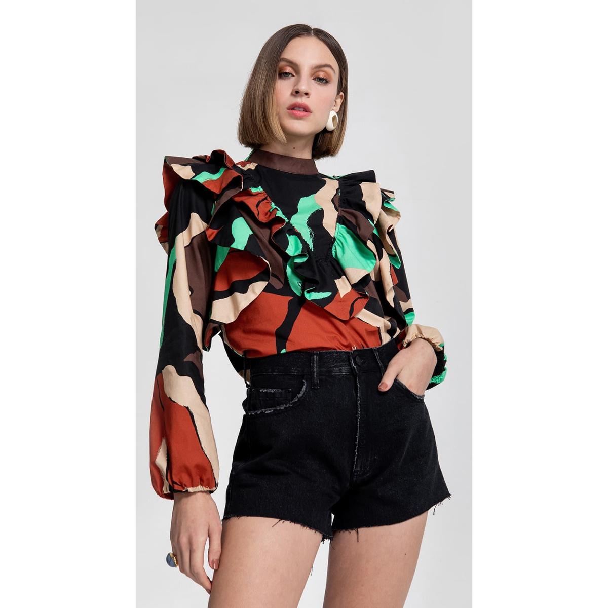 shorts boyfriend preto