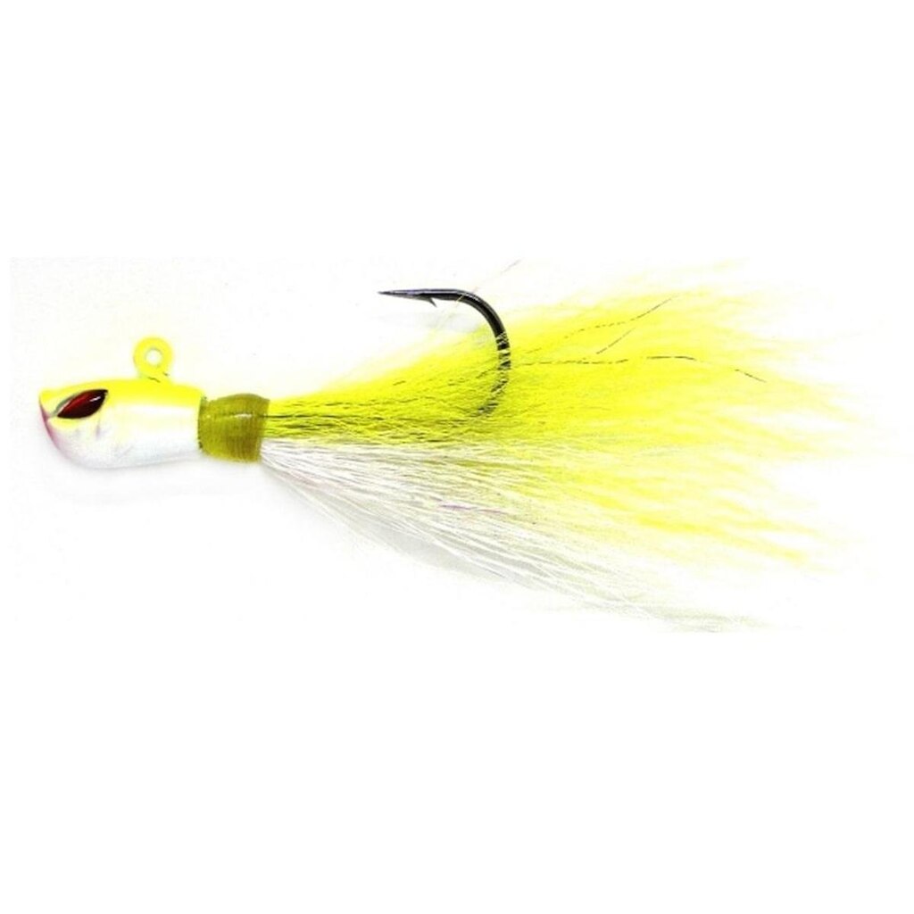 Isca Artificial Killer Jig 10g Amarelo e Branco - Yara Cor 45