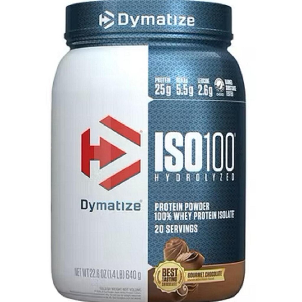 Iso 100 Whey Isolado Hidrolisado Dymatize 1,4lbs 640g