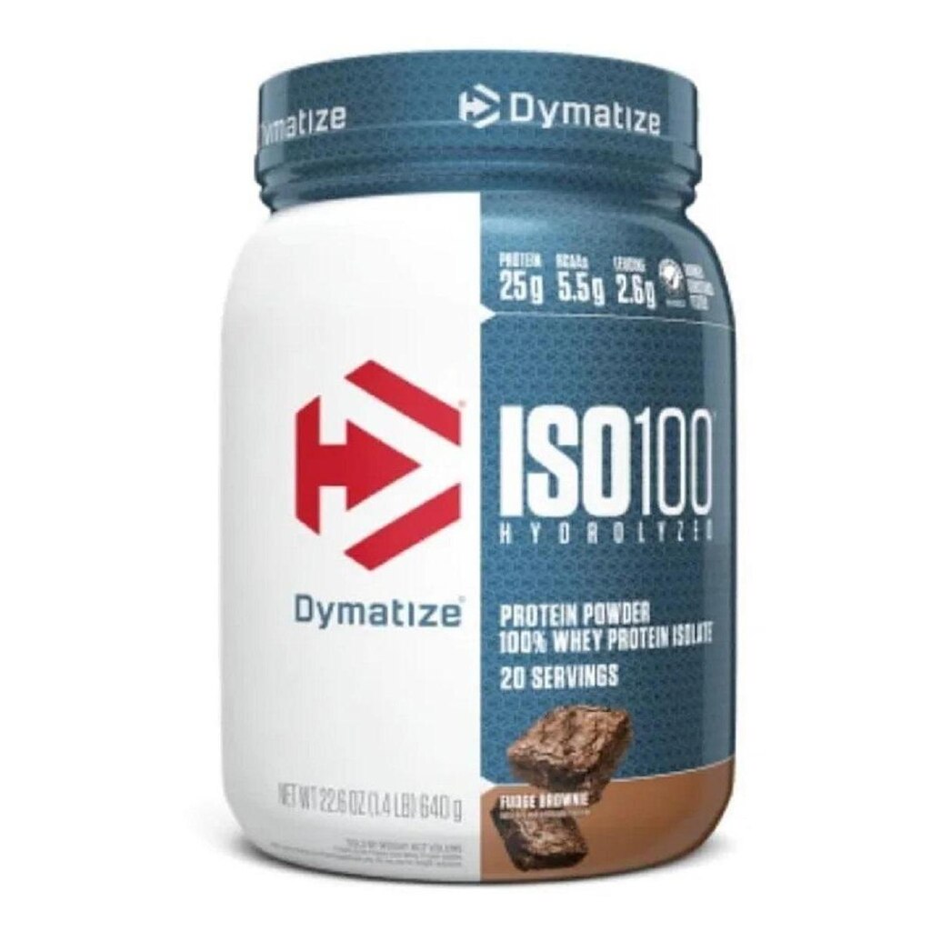 Iso 100 Whey Isolado Hidrolisado Dymatize 1,4lbs 640g
