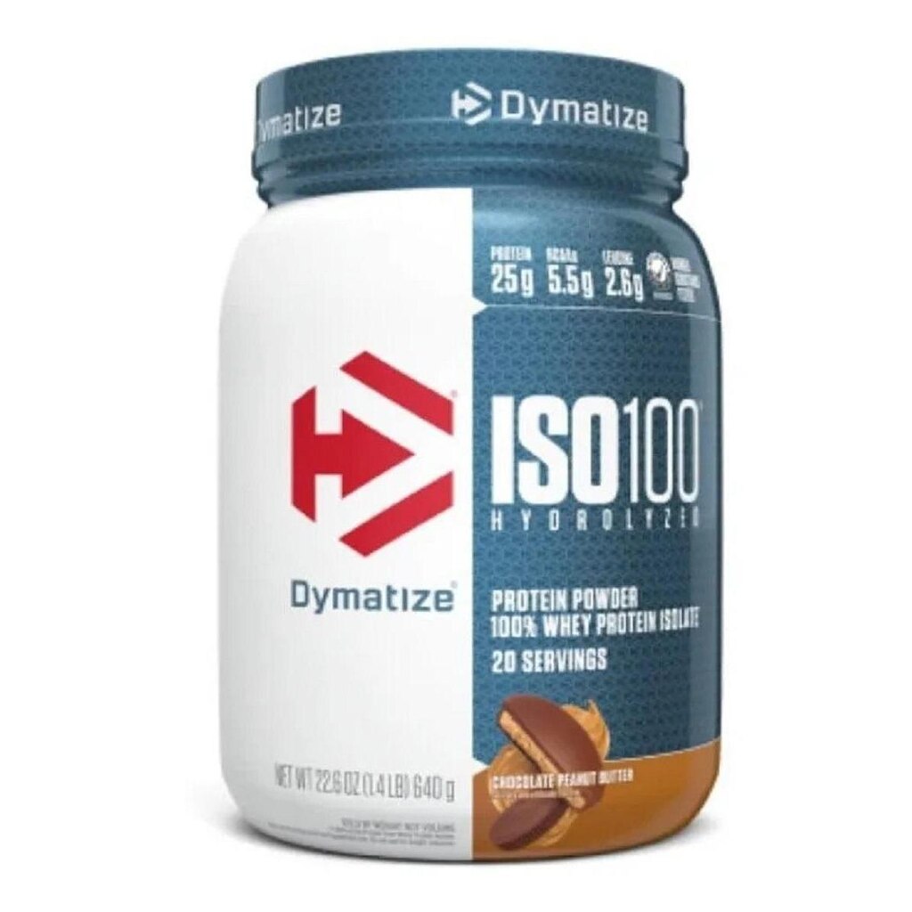 Iso 100 Whey Isolado Hidrolisado Dymatize 1,4lbs 640g