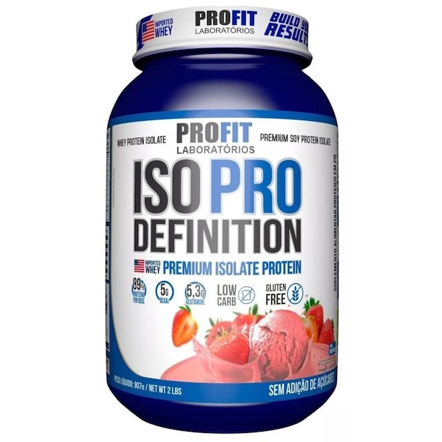 Iso Pro Definition Premium Isolate Protein 907g Profit Sabores ...