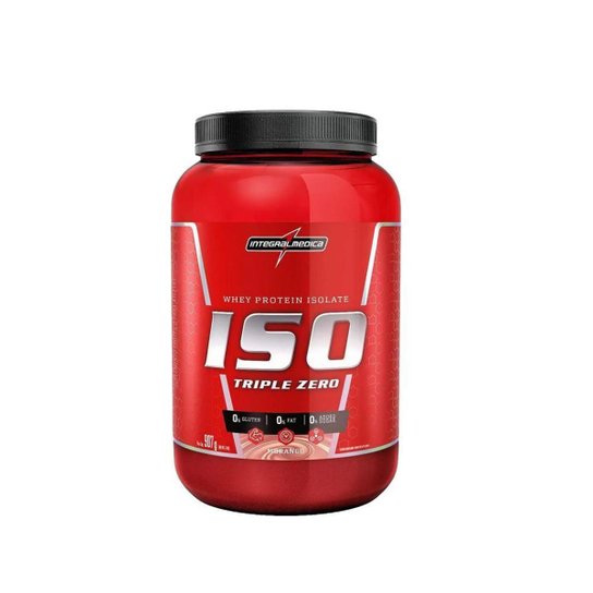 Iso Triple Zero pote 907g Morango - Integramédica - Vermelho é ruim? Iso Triple Zero pote 907g Morango - Integramédica - Vermelho é boa?