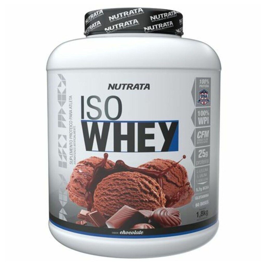 Iso Whey - 1800g Chocolate - Nutrata