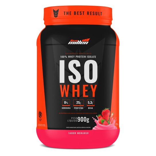 Iso Whey Excell 900g - New Millen Menor preço em Iso Whey Excell 900g - New Millen