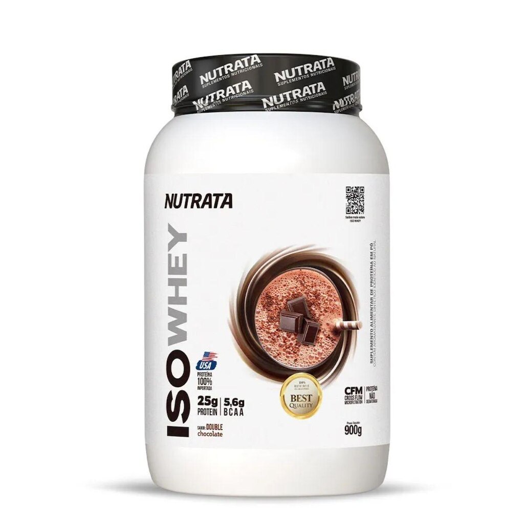 ISO Whey Protein 25g de Proteina 900g Nutrata