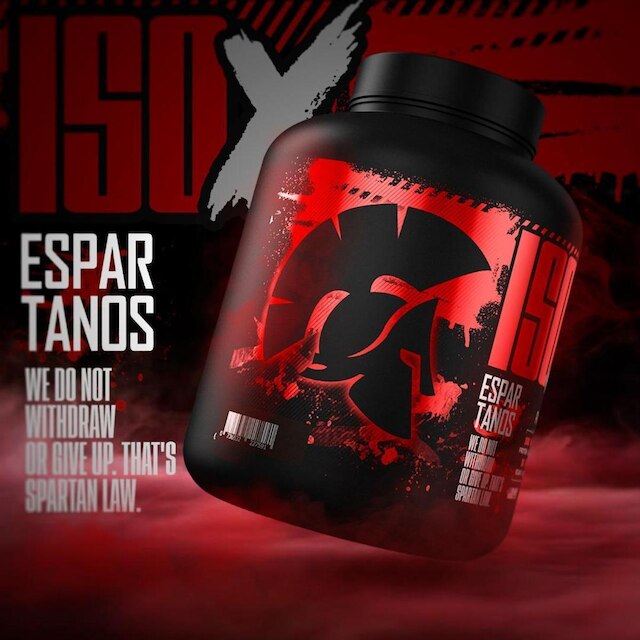 ISO X Whey Protein Isolada Blend Complex 100% Pure Suplemento em Pó 1,8KG - Espartanos