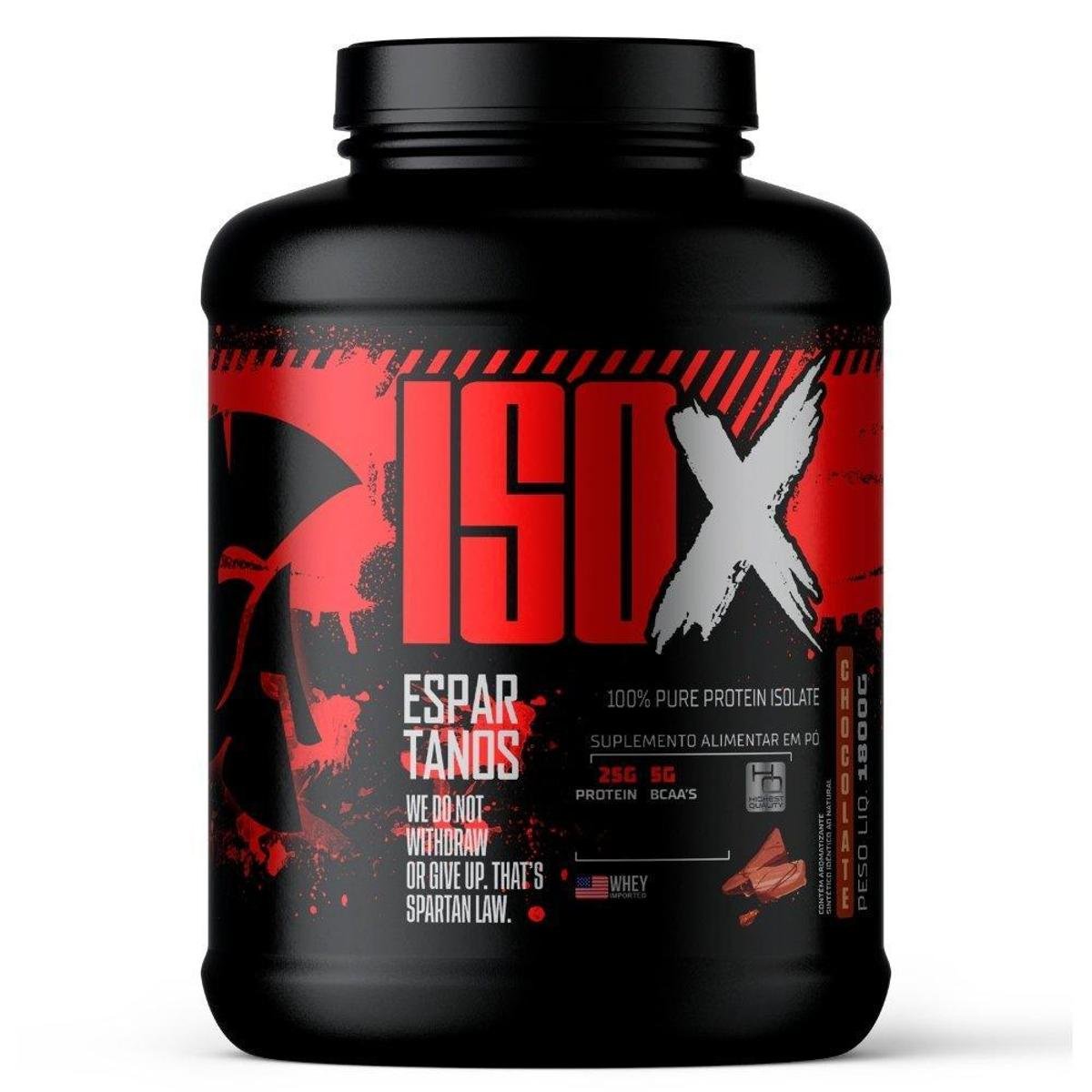 ISO X Whey Protein Isolada Blend Complex 100% Pure Suplemento em Pó 1,8KG - Espartanos é ruim? ISO X Whey Protein Isolada Blend Complex 100% Pure Suplemento em Pó 1,8KG - Espartanos é boa?