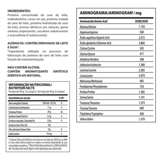 Isoblend + Multivitamínico (1,8Kg) Integralmédica Chocolate Netshoes