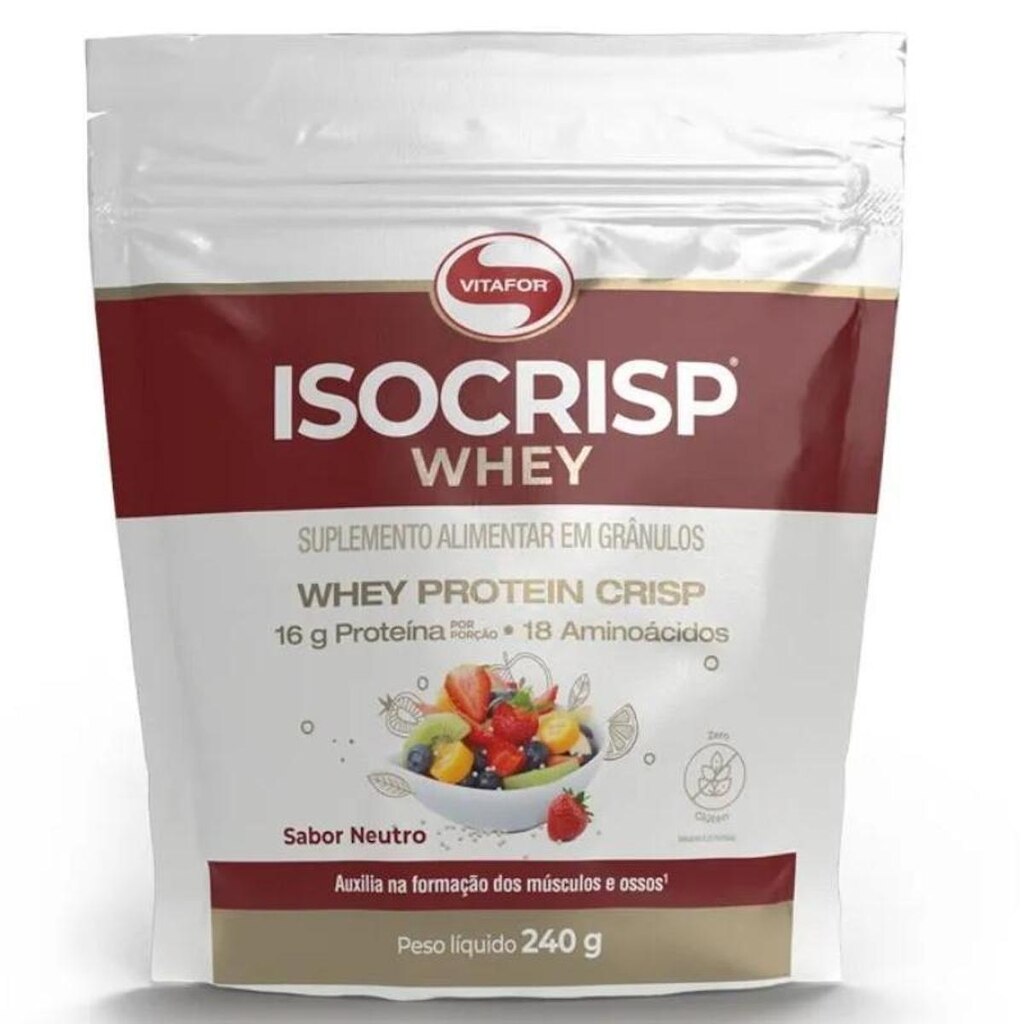 Isocrisp Whey Pouch (240g) - Vitafor