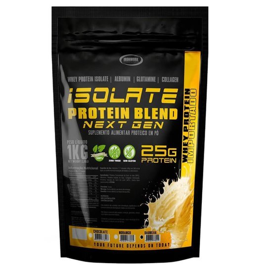 Isolate Protein Blend Next Gen 1 kg IronWork Science Nutrition Netshoes