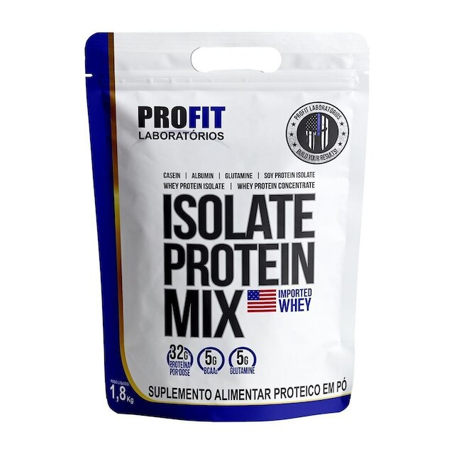 Isolate Protein Mix 1,8kg Torta De Limão Refil Profit Menor preço em Isolate Protein Mix 1,8kg Torta De Limão Refil Profit