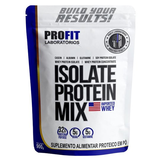 Isolate Protein Mix 900g Cappuccino Refil Profit Menor preço em Isolate Protein Mix 900g Cappuccino Refil Profit