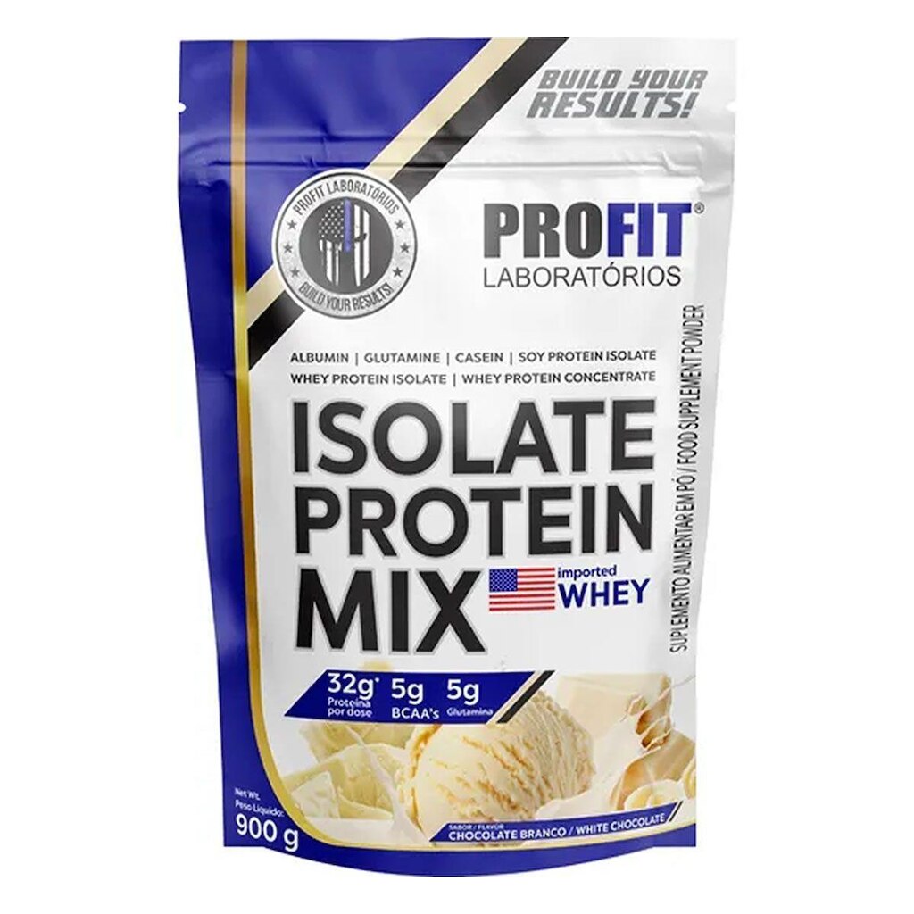 Isolate Protein Mix - 900g Refil Chocolate Branco - ProFit