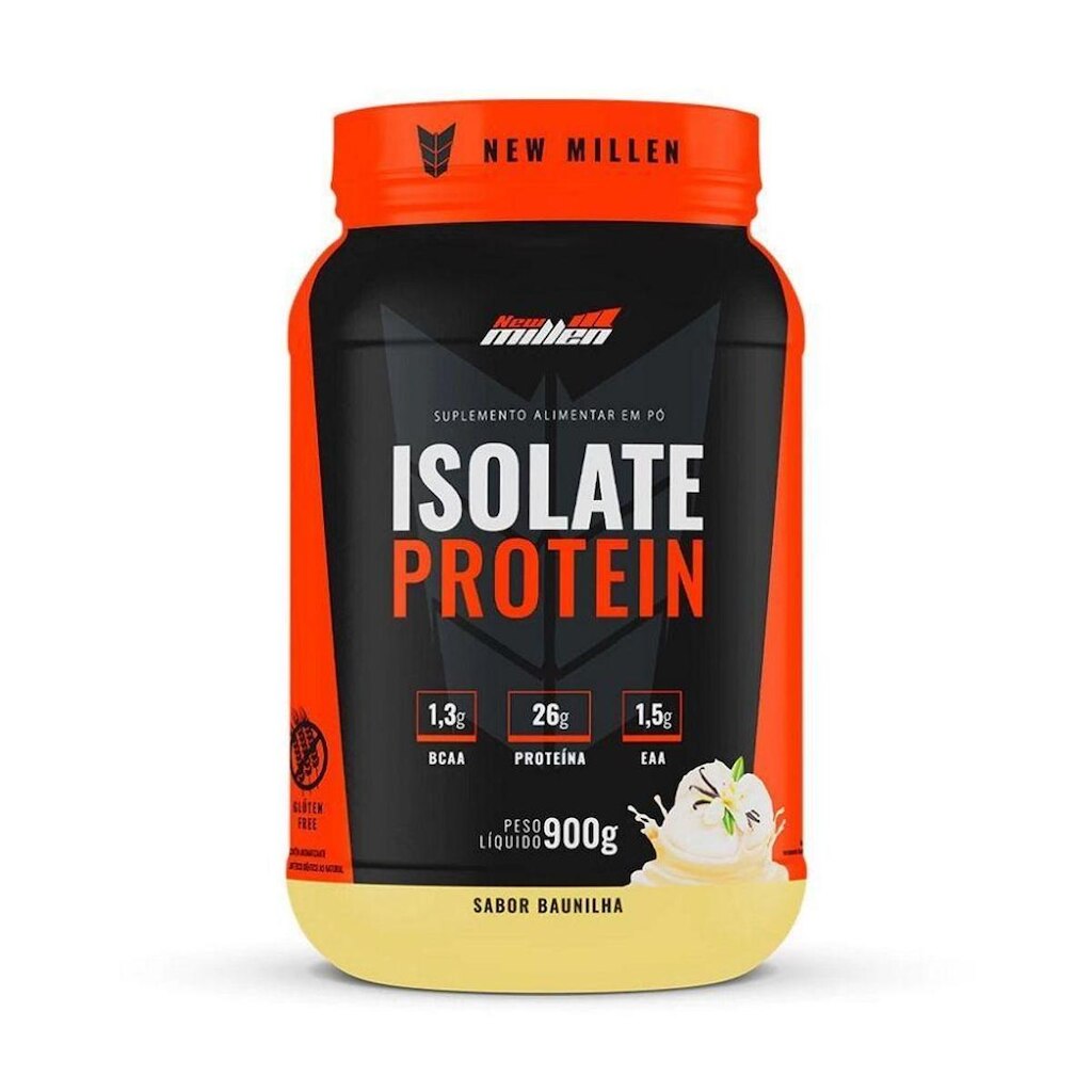Isolate Protein Zero Lactose (900g) - New Millen