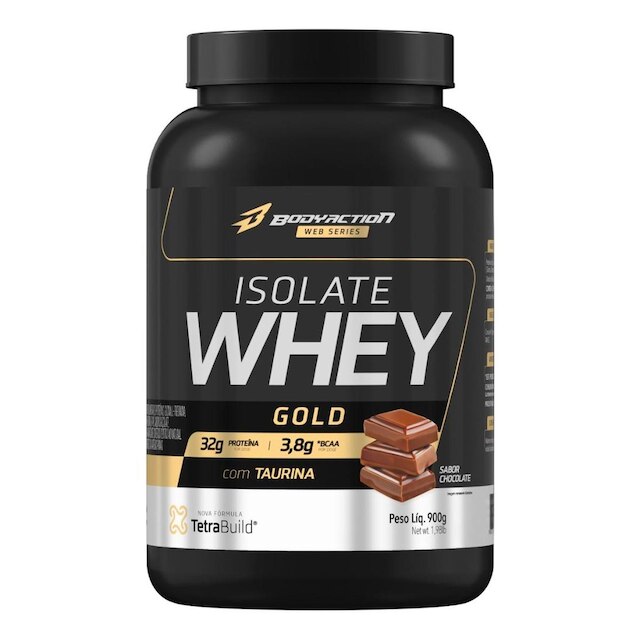 Isolate Whey Gold - Body Action (900G) é boa?