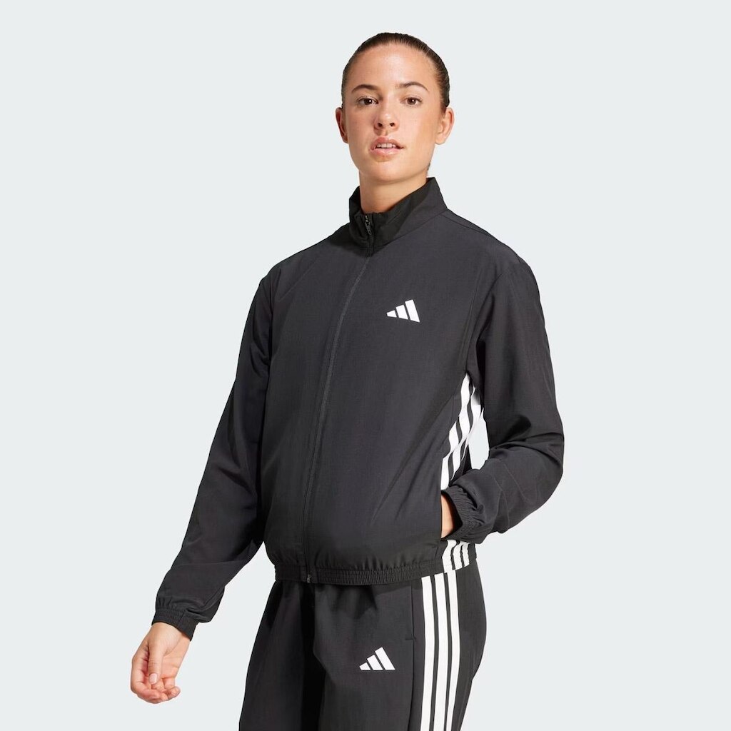 Jaqueta Adidas 3 Stripes Woven Feminina