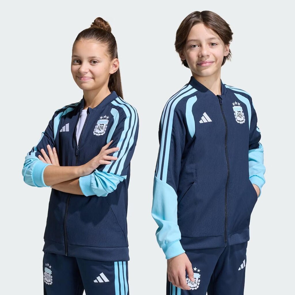 Jaqueta Adidas Argentina Apresentação Juvenil