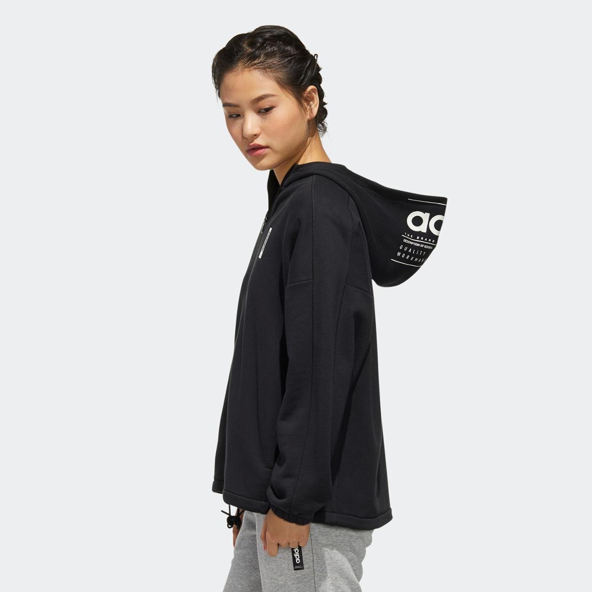 jaqueta adidas brilliant basics feminina