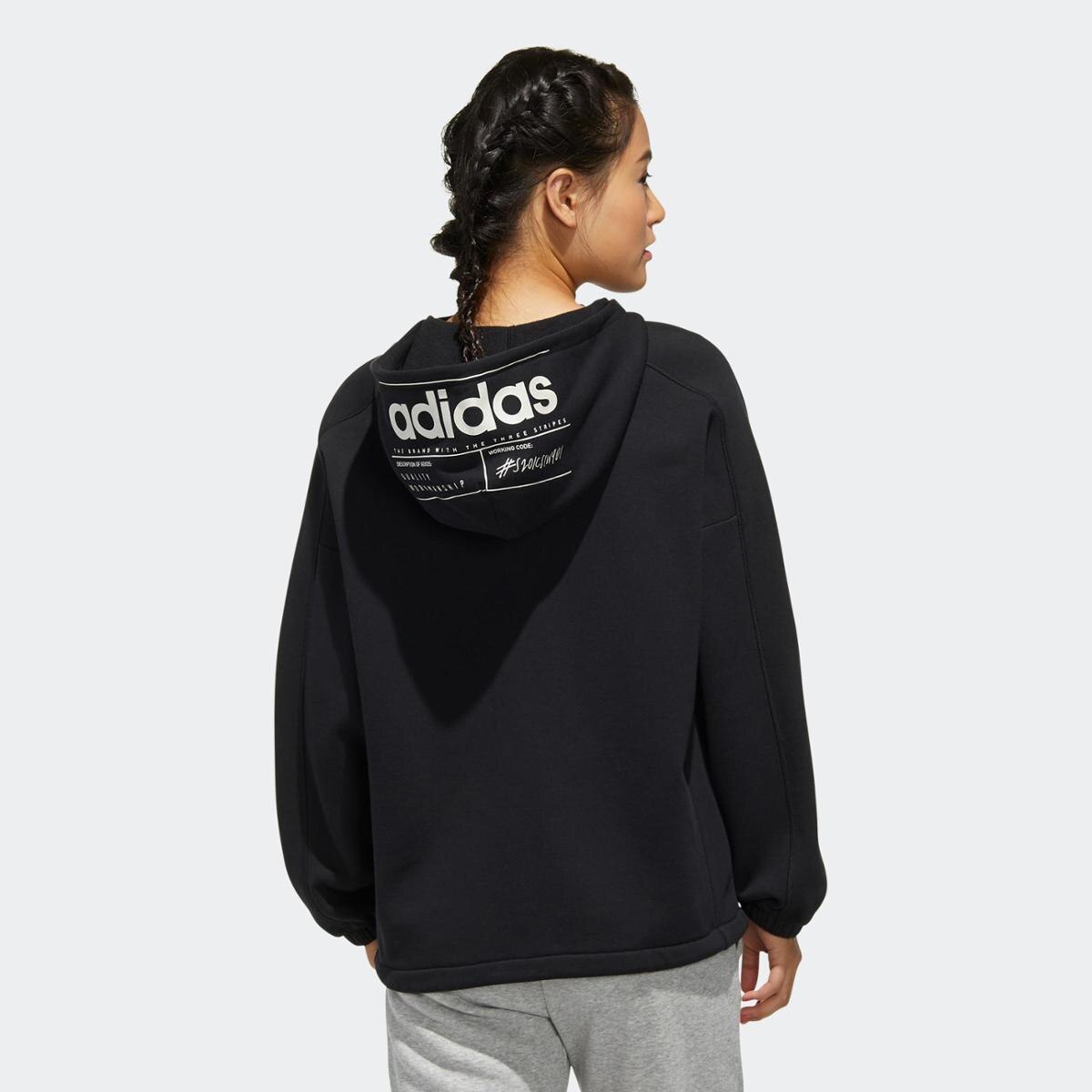jaqueta adidas brilliant basics feminina