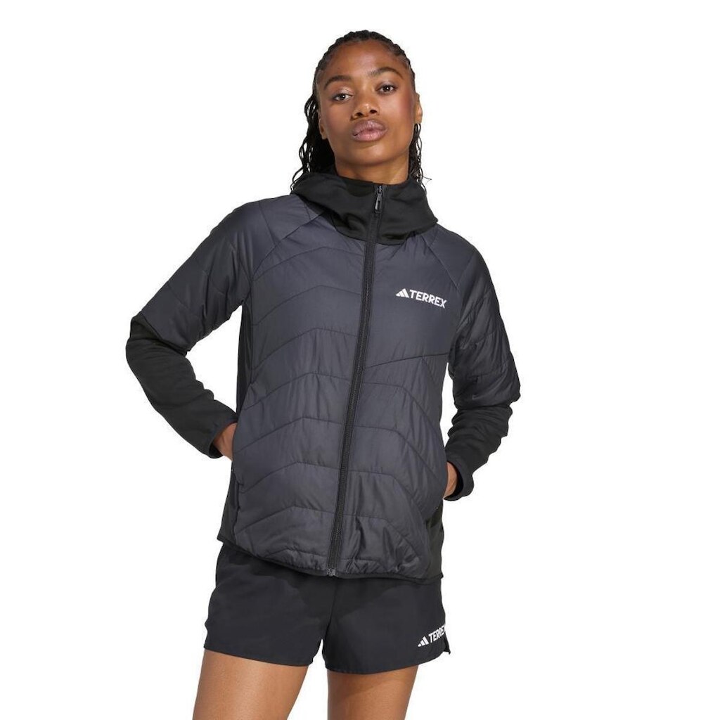 Jaqueta Adidas Capuz Híbrida Isolamento Terrex Multi Climawarm