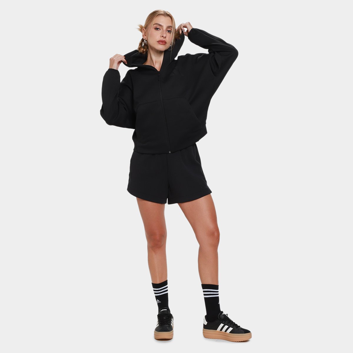 Jaqueta Adidas Casual Feminina - 6