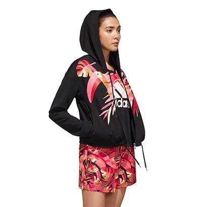 jaqueta adidas farm feminina