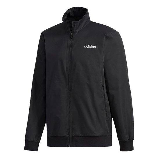 Jaqueta Adidas Designed 2 Move Woven Tracktop Masculina - Preto+Branco Menor preço em Jaqueta Adidas Designed 2 Move Woven Tracktop Masculina - Preto+Branco