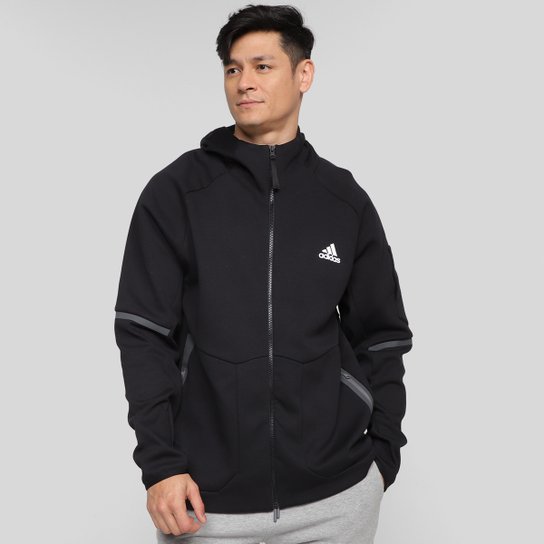 Jaqueta Adidas Designed 4 c/ Capuz Masculina - Preto Menor preço em Jaqueta Adidas Designed 4 c/ Capuz Masculina - Preto