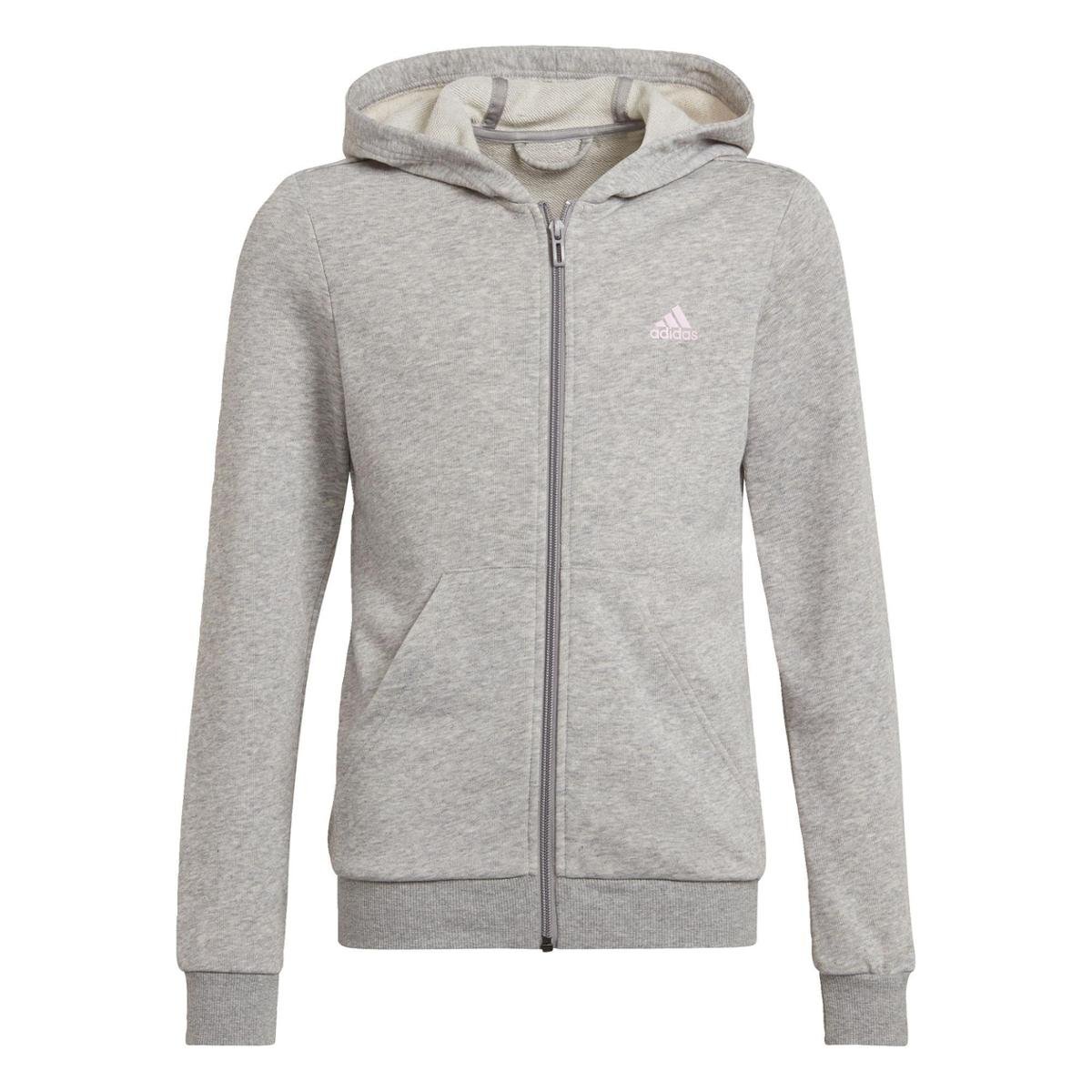 jaqueta adidas feminina cinza