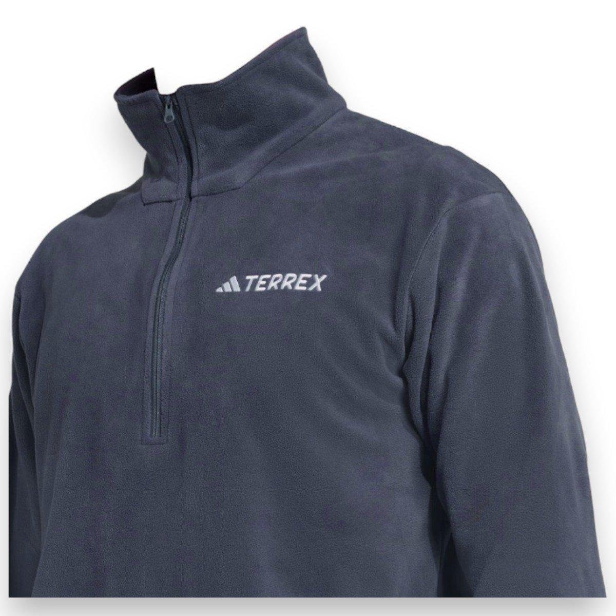 Jaqueta Adidas Fleece 1/2 Zíper Multi Essentials Masculina