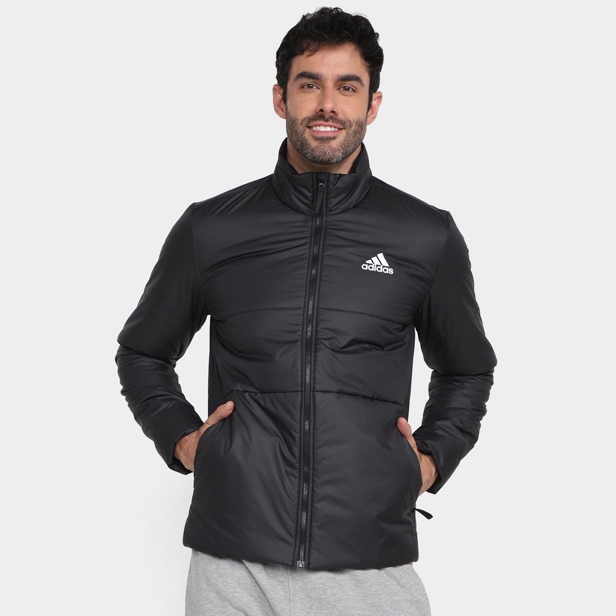 Jaqueta Adidas Outdoor 3 Listras Masculina Menor preço em Jaqueta Adidas Outdoor 3 Listras Masculina