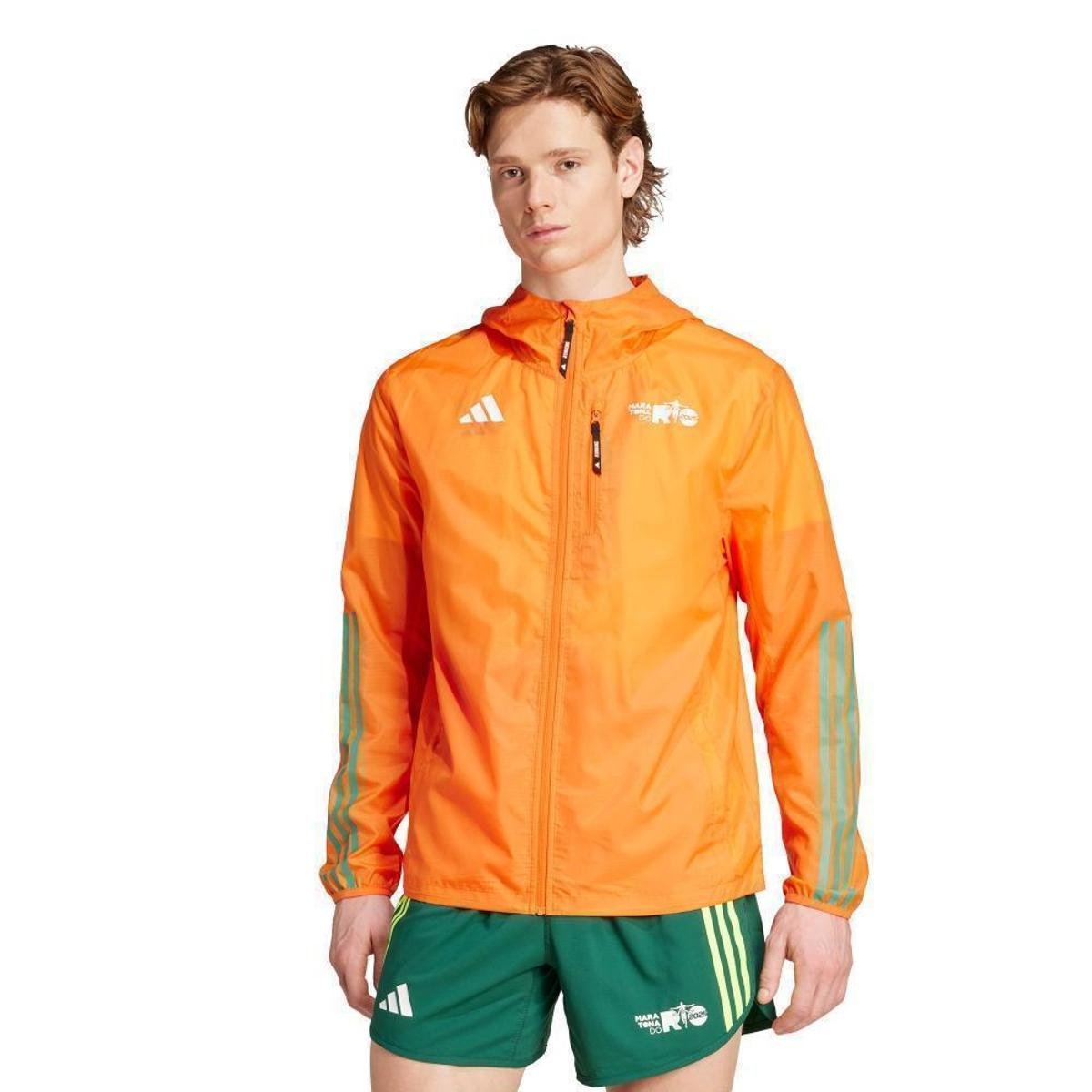 Jaqueta Adidas para Corredores da Maratona do Rio Masculina Menor preço em Jaqueta Adidas para Corredores da Maratona do Rio Masculina