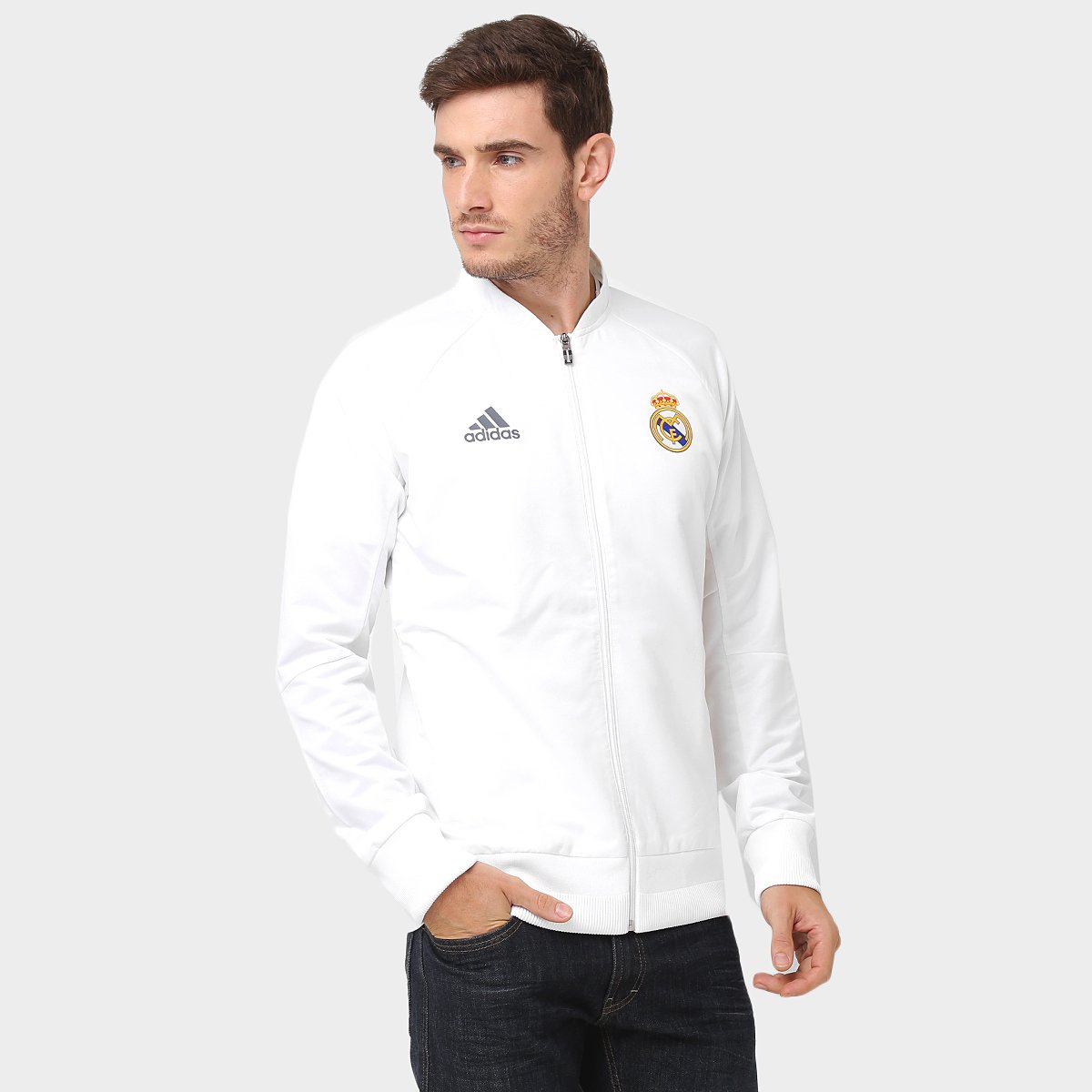 jaqueta real madrid netshoes