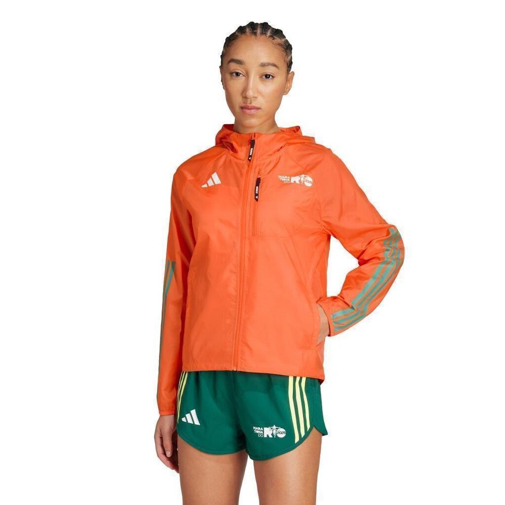 Jaqueta Adidas Rio Marathon Runners Feminina