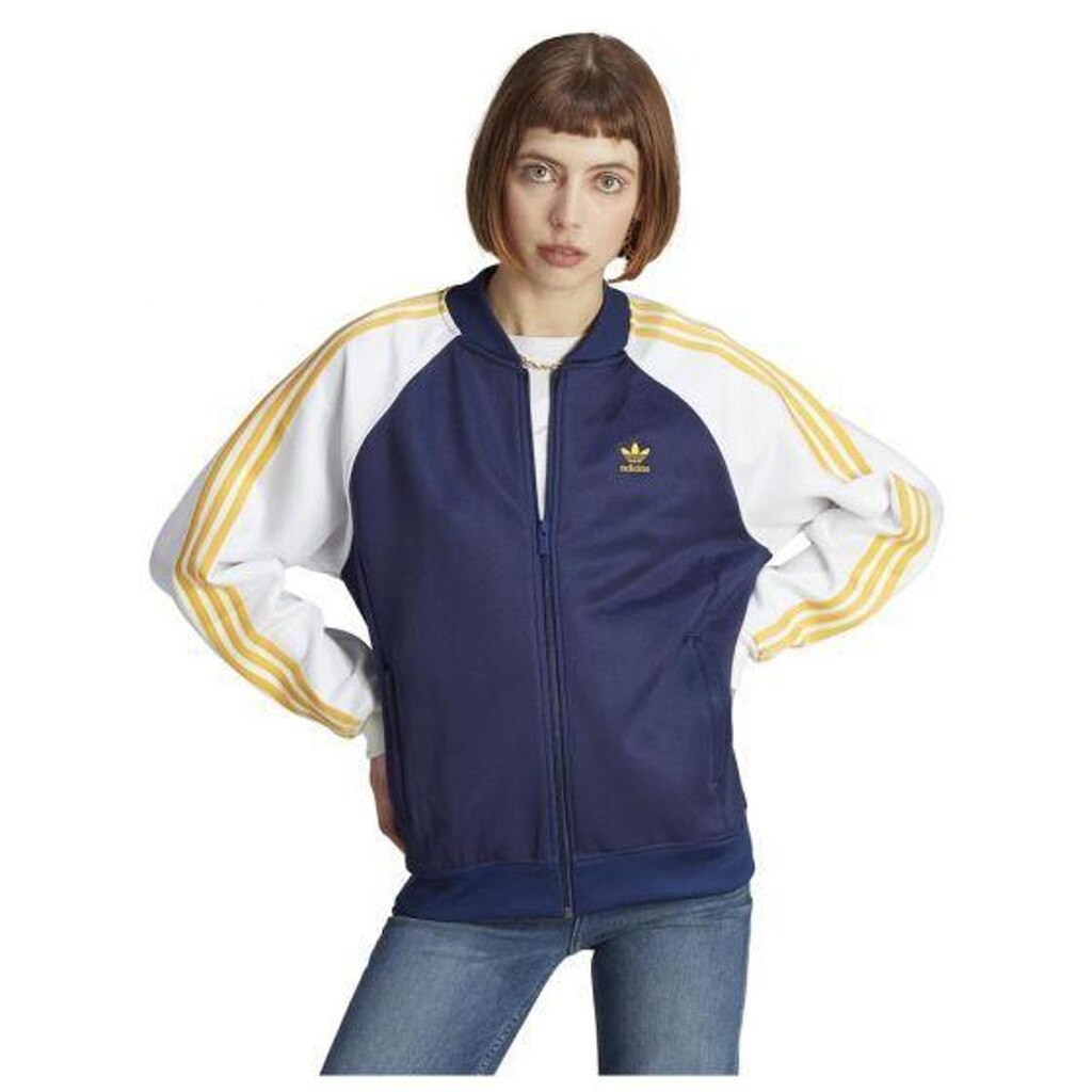 Jaqueta Adidas Sst Marinho/Amarela