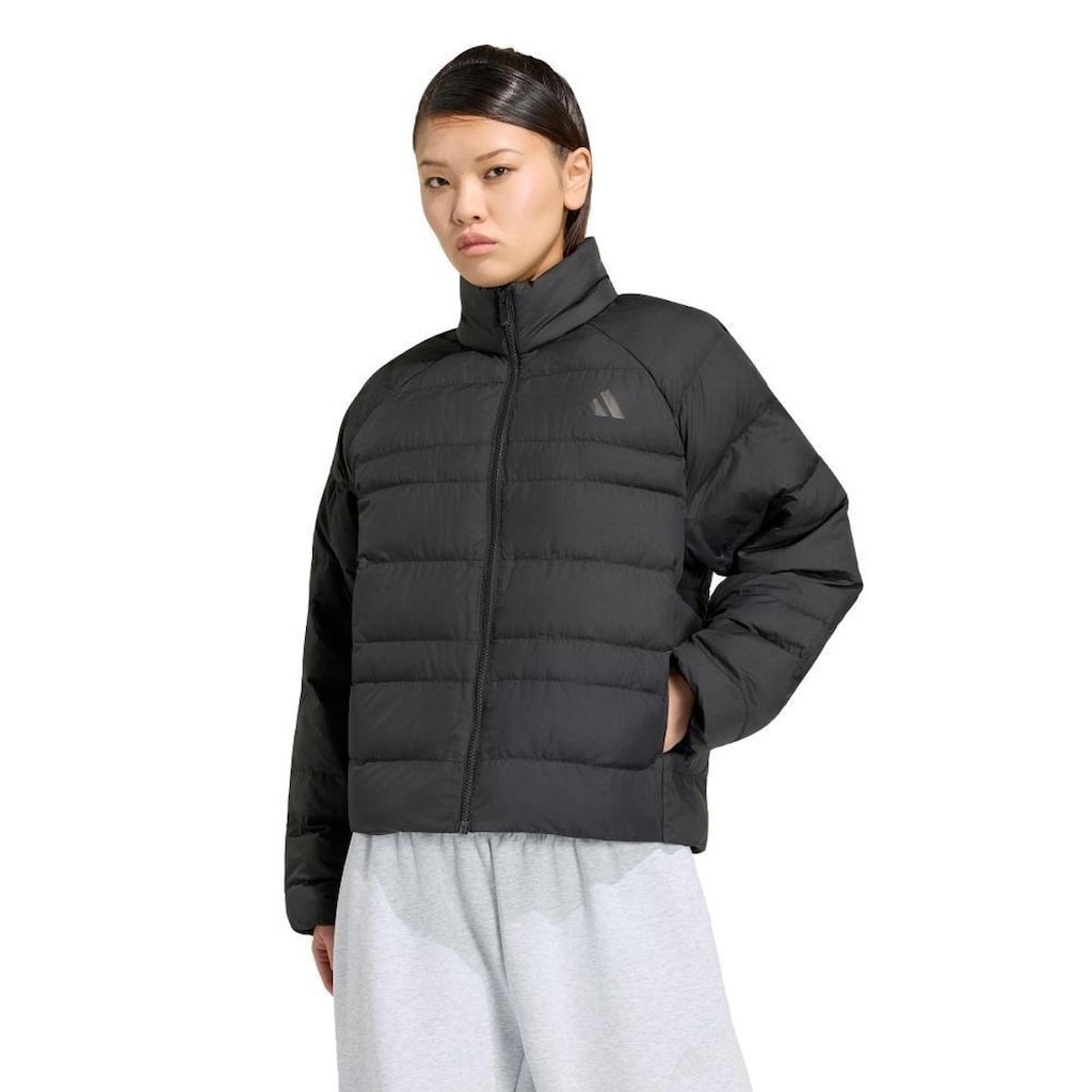Jaqueta Adidas Térmica Compactável Essentials Feminina