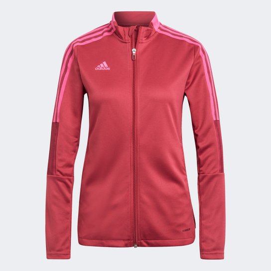 Jaqueta Adidas Tiro 21 Track Feminina - Rosa é ruim? Jaqueta Adidas Tiro 21 Track Feminina - Rosa é boa?