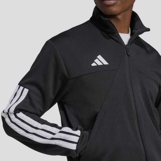 Jaqueta Adidas Tiro Preta e Branca
