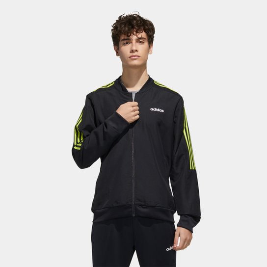 Jaqueta Adidas Trcktop Wv Masculina - Preto e Branco Menor preço em Jaqueta Adidas Trcktop Wv Masculina - Preto e Branco