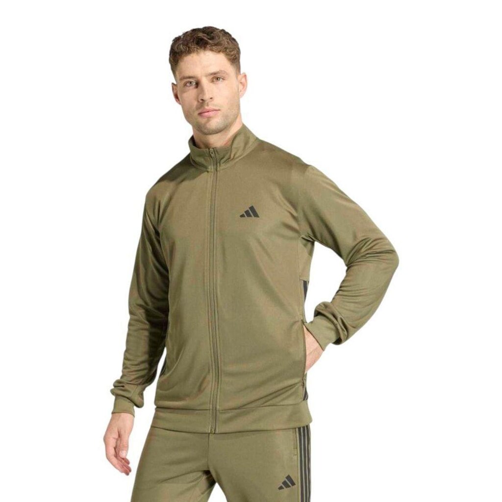 Jaqueta Adidas WE Allset 3 Stripes Masculina - Verde 2GG